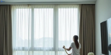 Delicate sheer drape cleaning glenwood-nsw Matty Curtain Cleaning